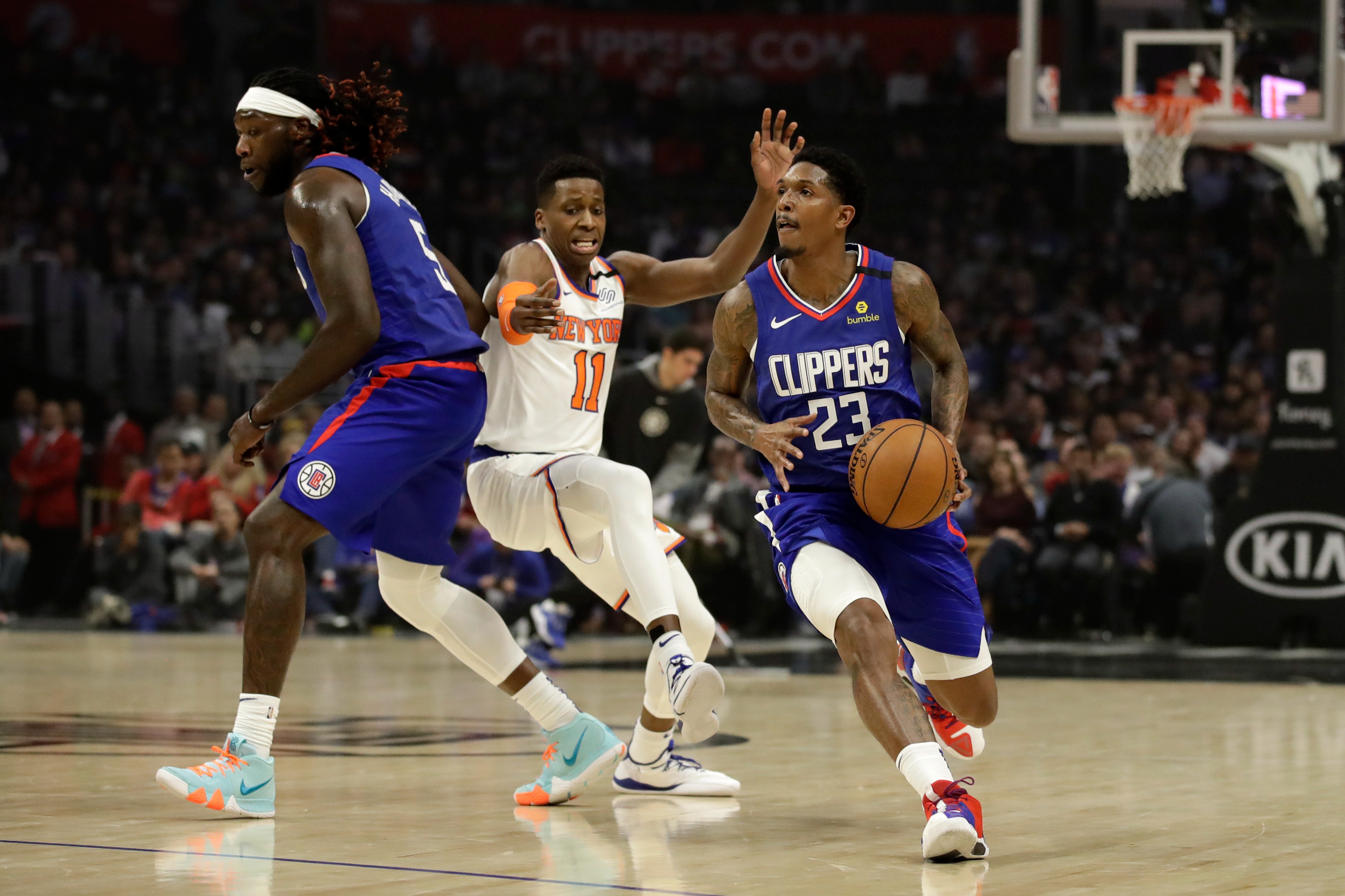 快船队球员哈雷尔在比赛中贡献大号双的简单介绍 快船队球员哈雷尔在比赛中贡献大号双的简单介绍